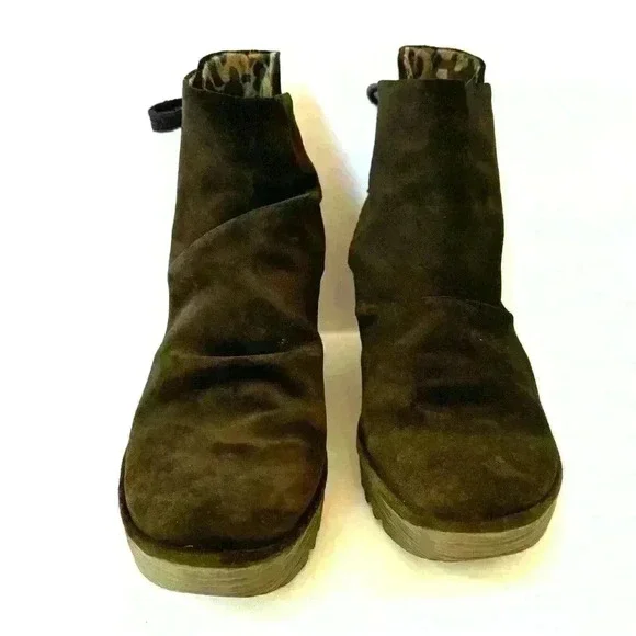 FLY London Women's Yama Ankle Boot Dark brown EU 40 US 9 EUC - Picture 3 of 9